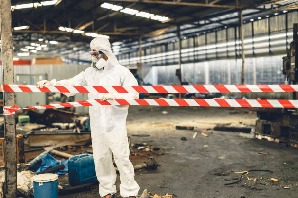 Professional Crime Scene Cleanup technician working in Ihlen, MN